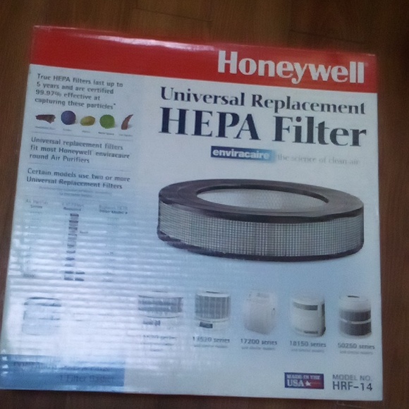 2004 Honeywell HRF-14 Replacement 14 Inch Air Purifier Filter New Sealed Box - Picture 2 of 11